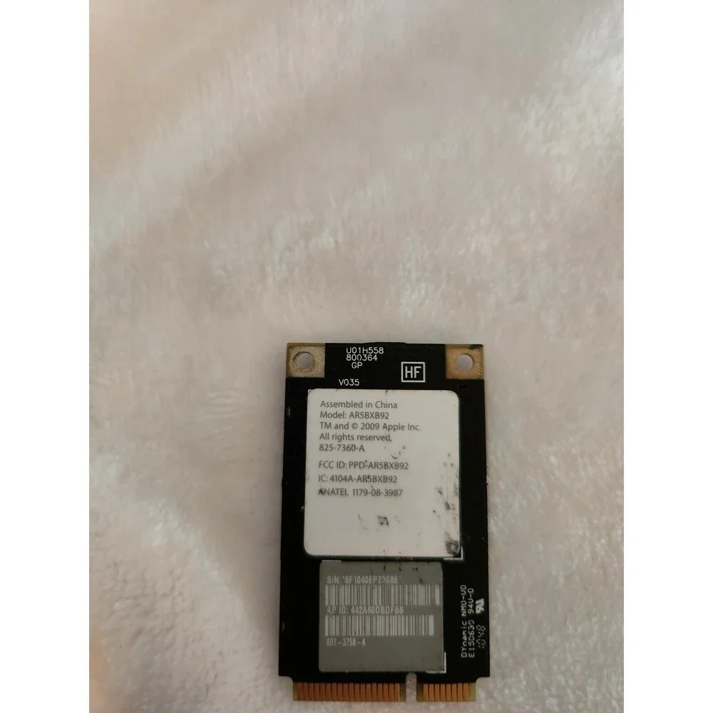Apple Wifi Card AR5BXB92 iMac Mac Pro 825-7360-A 607-3758-A